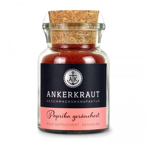 Ankerkraut Paprika geräuchert im Korkenglas, 80g