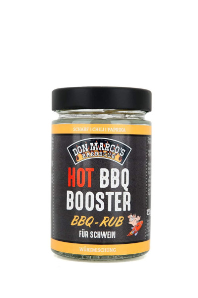Don Marco´s BBQ Booster, Hot Rub, 155g im Glas