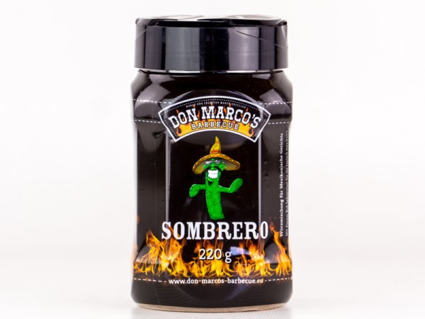 Don Marco´s Sombrero BBQ Rub, 220g