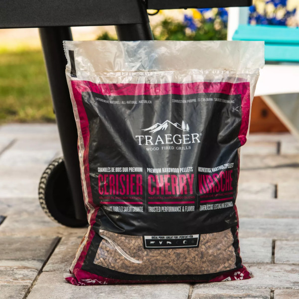 Traeger Hartholz Pellets FSC® Cherry, Kirsche, 9kg Beutel