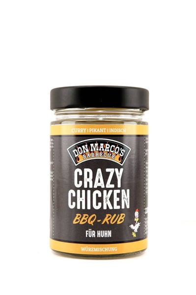 Don Marco´s Crazy Chicken BBQ Rub, 220g im Glas