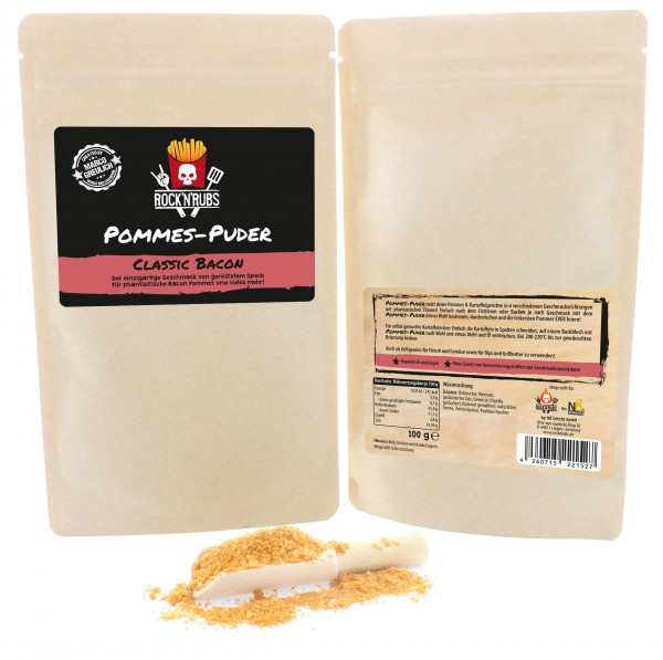 Rock'n'Rubs Pommes-Puder "Classic Bacon"