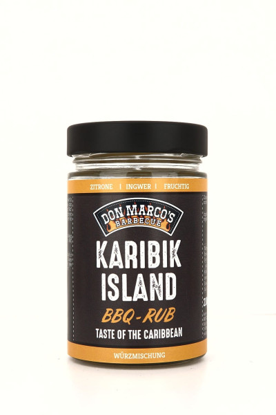 Don Marco´s Karibik Island, Rub, 210g im Glas