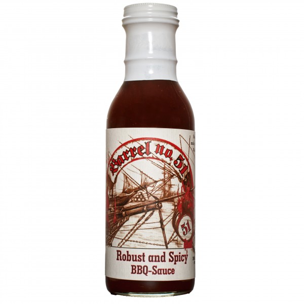 Barrel 51 Robust and Spicy BBQ Sauce - 396ml