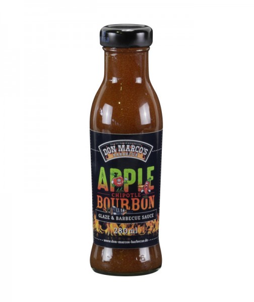 Don Marco´s Apple Chipotle Bourbon Glaze & Barbecue Sauce, 280ml