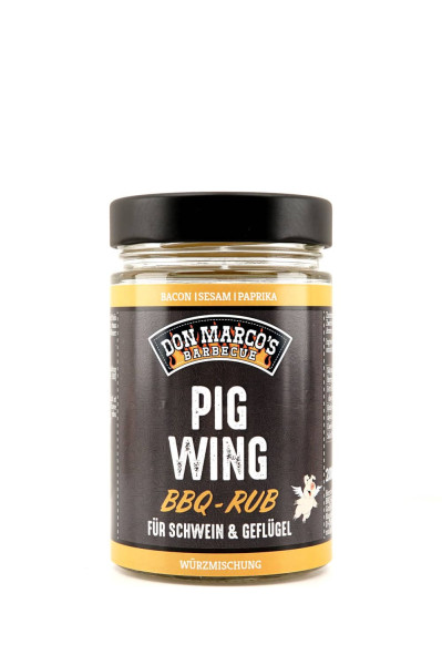 Don Marco´s PigWing BBQ Rub, 200g im Glas