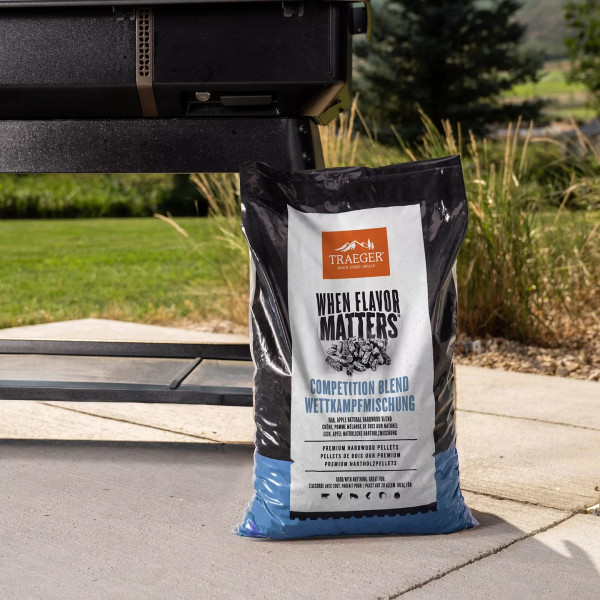 Traeger Hartholz FSC® Pellets Competition Blend, 9kg Beutel