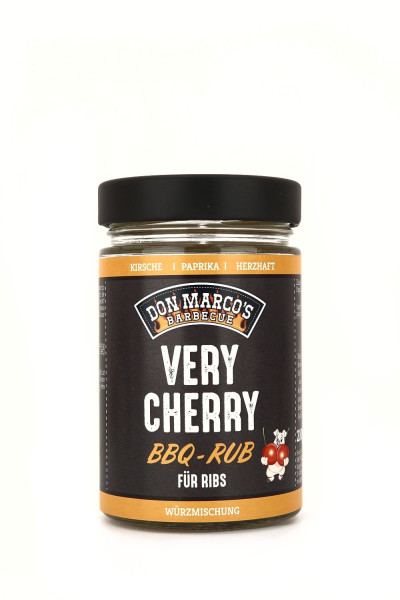Don Marco´s Very Cherry BBQ Rub, 210g im Glas