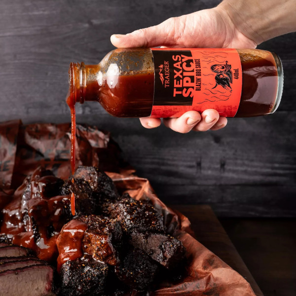 Traeger Texas Spicy Blazin´ BBQ Sauce, 440ml