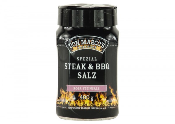 Don Marco´s Spezial Steak & BBQ Salz (rosa Steinsalz), 400g