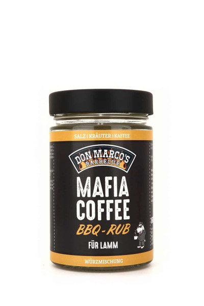 Don Marco`s Mafia Coffee BBQ Rub, 160g im Glas
