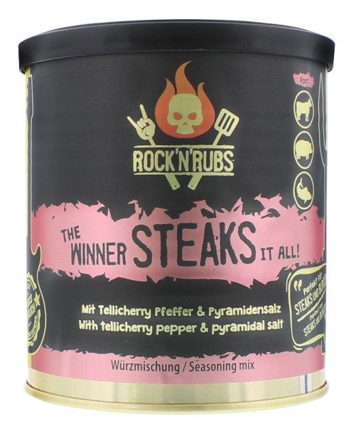 Rock'n'Rubs "The Winner Steaks it all",140g